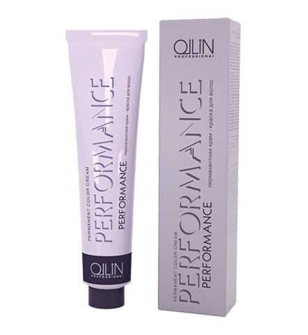 Permanent cream color 10/7 “Light blond brown” OLLIN Performance 60 ml